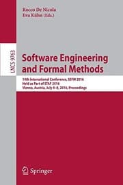 Tapa de Software Engineering and Formal Methods