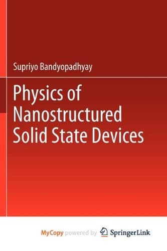 Tapa de Physics of Nanostructured Solid State Devices