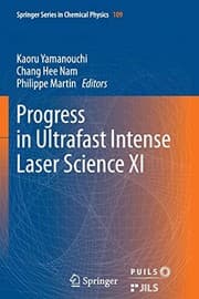 Tapa de Progress in Ultrafast Intense Laser Science XI