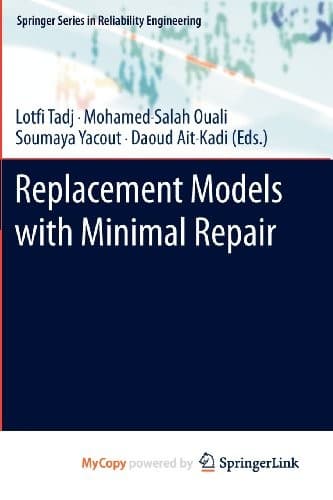 Tapa de Replacement Models with Minimal Repair