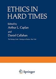 Tapa de Ethics in Hard Times