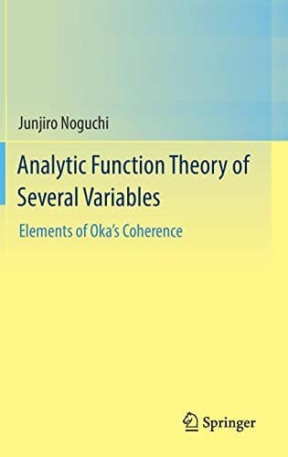 Tapa de Analytic Function Theory of Several Variables