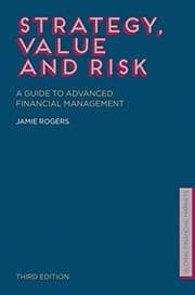 Tapa de Strategy, Value and Risk