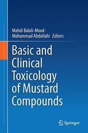 Tapa de Basic and Clinical Toxicology of Mustard Compounds