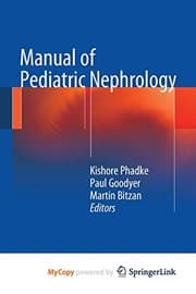 Tapa de Manual of Pediatric Nephrology