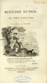 Tapa de Scotish songs