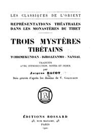 Tapa de Représentations théâtrales dans les monastères du Tibet