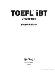 Tapa de TOEFL iBT with CD-ROM, 2009