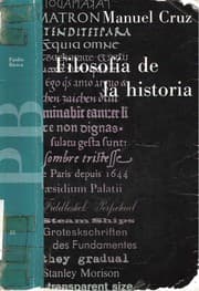 Tapa de Filosofía de la historia