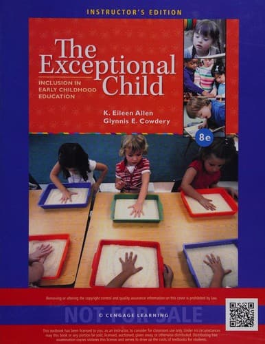 Tapa de The Exceptional child