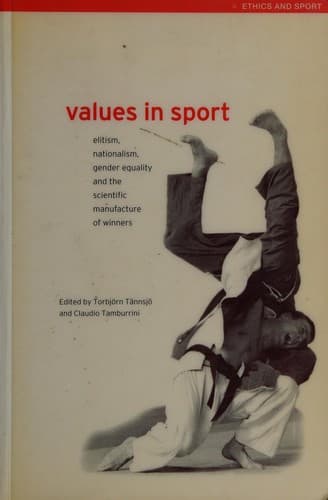 Tapa de Values in sport