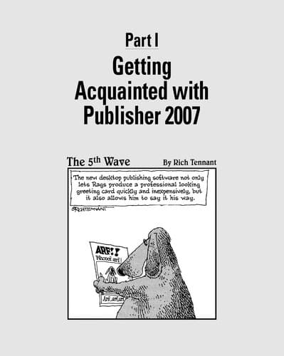Tapa de Microsoft Publisher 2007 for dummies