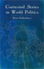 Tapa de Contested states in world politics
