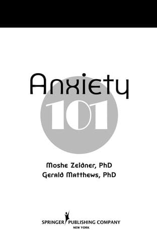 Tapa de Anxiety 101