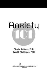 Tapa de Anxiety 101