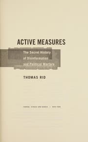 Tapa de Active measures