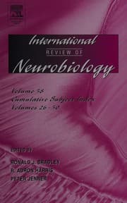 Tapa de International review of neurobiology