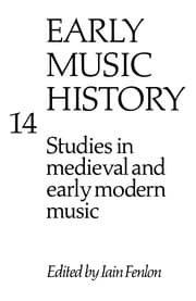 Tapa de Early music history