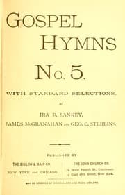 Tapa de Gospel hymns