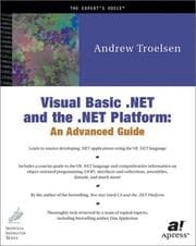 Tapa de Visual Basic .NET and the .NET Platform