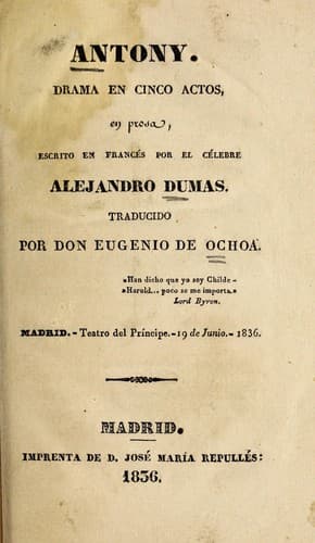 Tapa de Antony