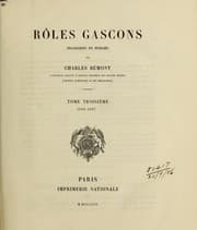 Tapa de Rôles gascons