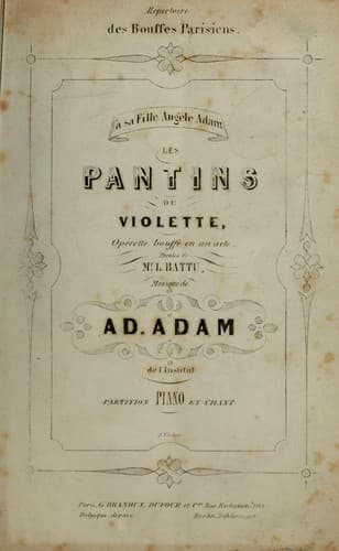 Tapa de Les pantins de Violette