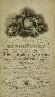 Tapa de The Repository of arts, literature, commerce, manufactures, fashions and politics