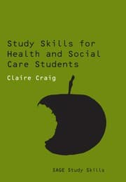 Tapa de Study skills for health and social care students