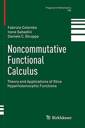 Tapa de Noncommutative Functional Calculus