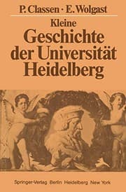Tapa de Kleine Geschichte der Universität Heidelberg