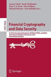 Tapa de Financial Cryptography and Data Security