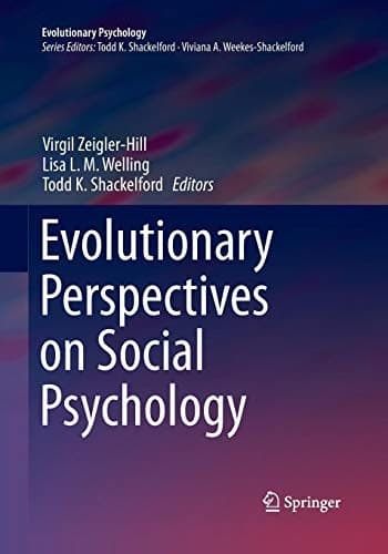 Tapa de Evolutionary Perspectives on Social Psychology