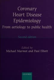 Tapa de Coronary heart disease epidemiology