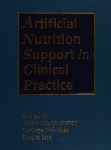 Tapa de Artificial nutrition support in clinical practice