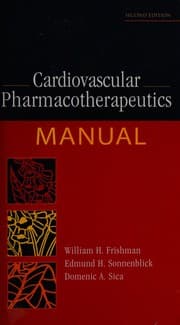 Tapa de Cardiovascular pharmacotherapeutics manual