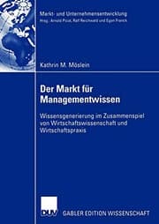 Tapa de Der Markt für Managementwissen