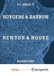 Tapa de Huygens and Barrow, Newton and Hooke
