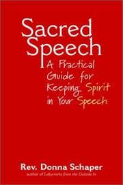 Tapa de Sacred Speech