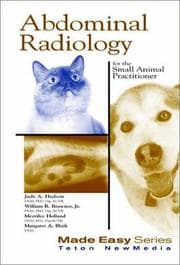 Tapa de Abdominal Radiology for the Small Animal Practitioner