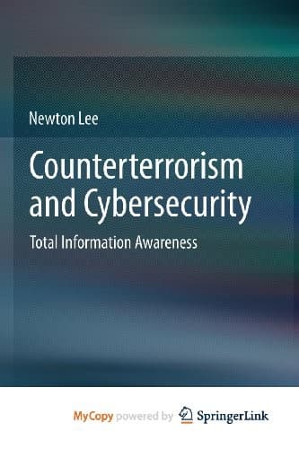 Tapa de Counterterrorism and Cybersecurity