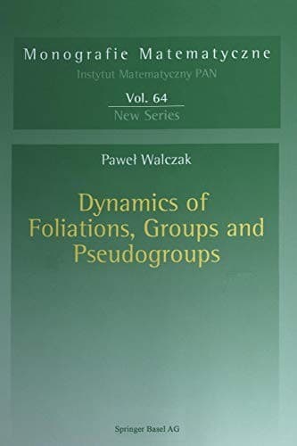 Tapa de Dynamics of Foliations, Groups and Pseudogroups