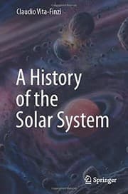 Tapa de A History of the Solar System
