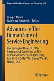 Tapa de Advances in The Human Side of Service Engineering