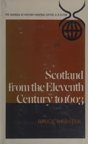 Tapa de Scotland from the eleventh century to 1603