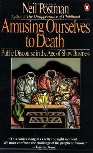 Tapa de Amusing Ourselves to Death