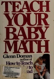 Tapa de Teach your baby math