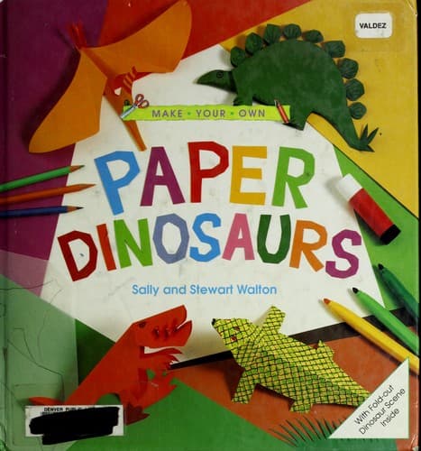 Tapa de Paper Dinosaurs (Make Your Own)