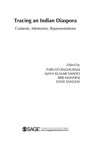 Tapa de Tracing an Indian diaspora