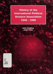 Tapa de History of the International Political Science Association, 1949-1999